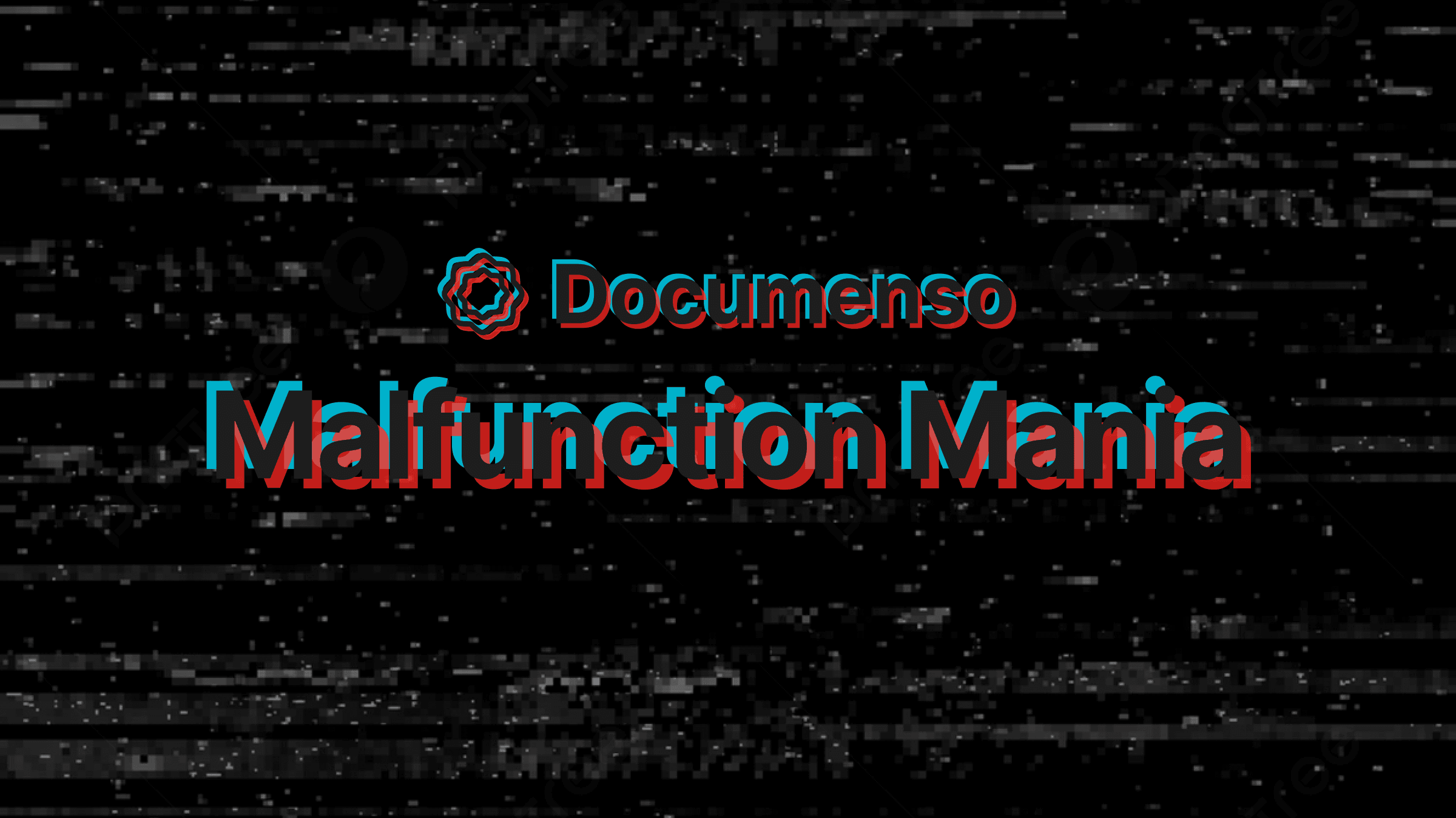 Malfunctioning Documenso Logo in broken colors